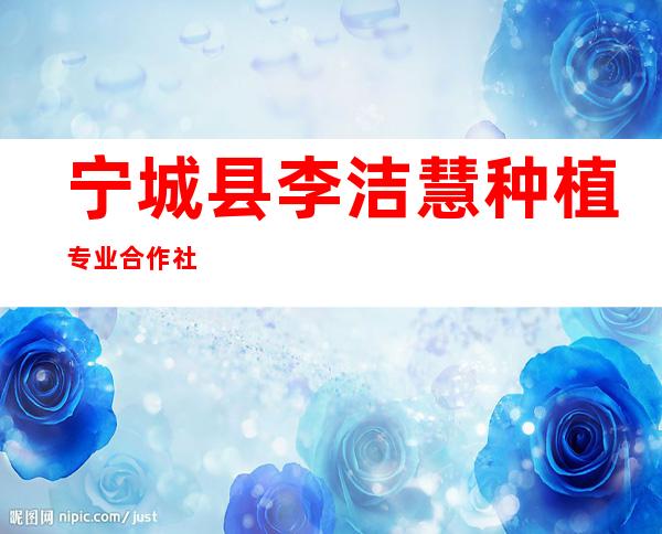 宁城县李洁慧种植专业合作社
